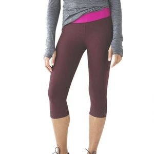 Lululemon Tight Stuff Crop Running Yoga Legging XS